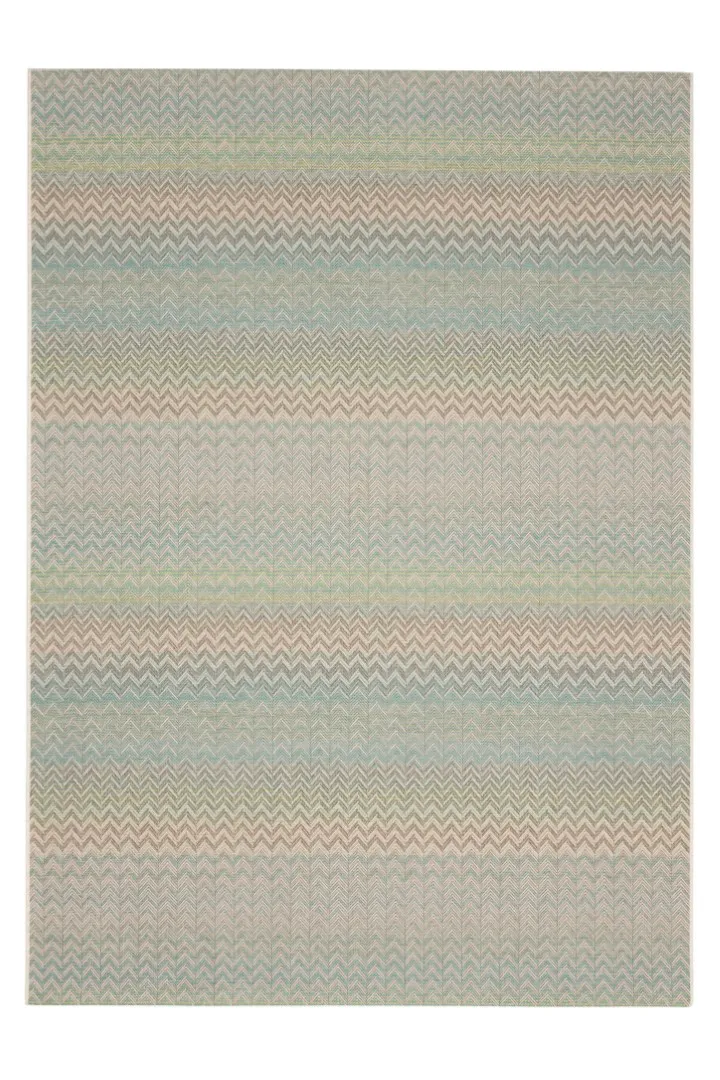 Venkovní koberec Ziggy, barva Lime/Beige